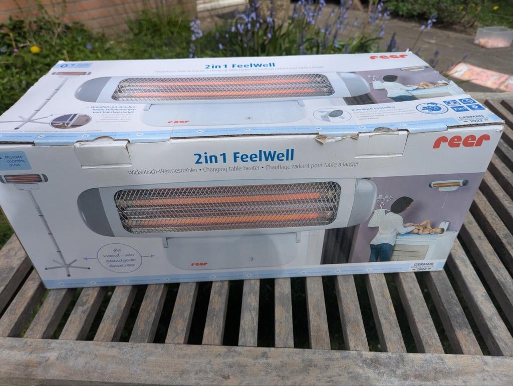 Reer baby kachel 2 in 1 FeelWell, Ophalen of Verzenden, Nieuw, Elektrisch, Overige soorten