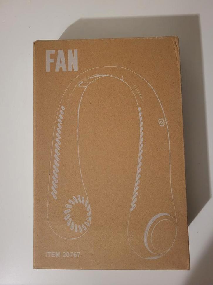 Oplaadbare Nekventilator - Ideaal voor Warme Dagen, Witgoed en Apparatuur, Ventilatoren, Nieuw, Overige, Ophalen of Verzenden