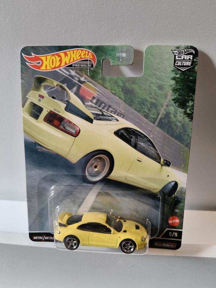 Hot Wheels Toyota Celica GT-Four Car Culture Premium, Hobby en Vrije tijd, Modelauto's | Overige schalen, Ophalen of Verzenden
