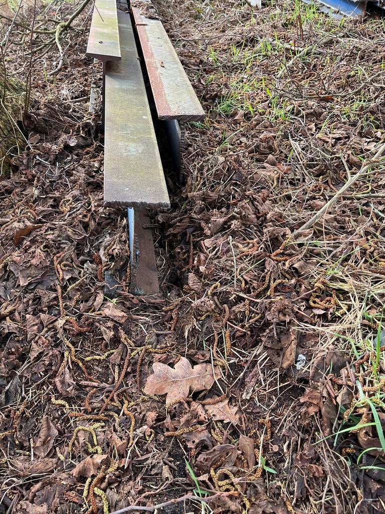 Ijzeren balken, Doe-het-zelf en Verbouw, Metalen, Ophalen of Verzenden, Gebruikt, IJzer