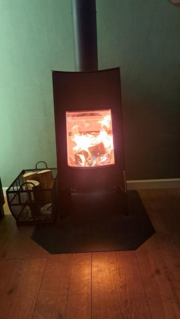 Houtkachel Scan 62, Huis en Inrichting, Kachels, Gebruikt, Vrijstaand, Houtkachel, Hout, Ophalen