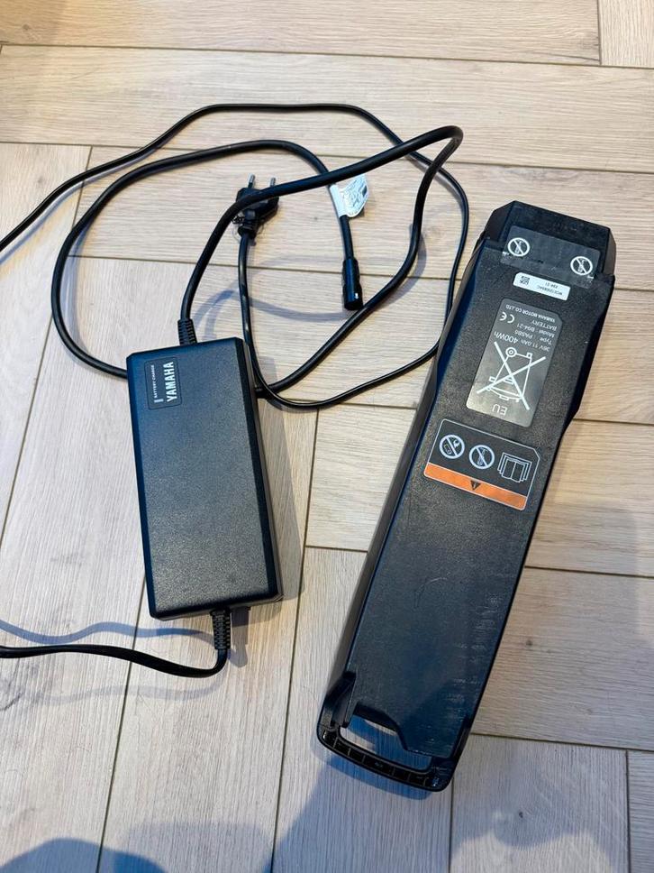 Yamaha Bakfiets accu Babboe Z.g.a.n., Fietsen en Brommers, Fietsaccessoires | Fietsaccu's, Zo goed als nieuw, Ophalen of Verzenden