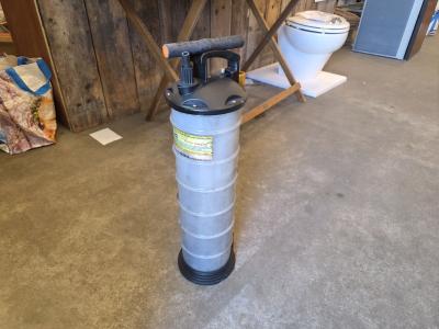 Oil extractor Monsuc zonder slangen, Niet ingevuld, Gebruikt, Niet ingevuld, Niet ingevuld