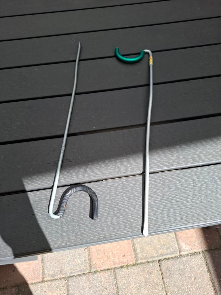 Twee mooie hengelsteunen voor het witvissen vanaf de kant, Ophalen of Verzenden, Gebruikt, Overige typen