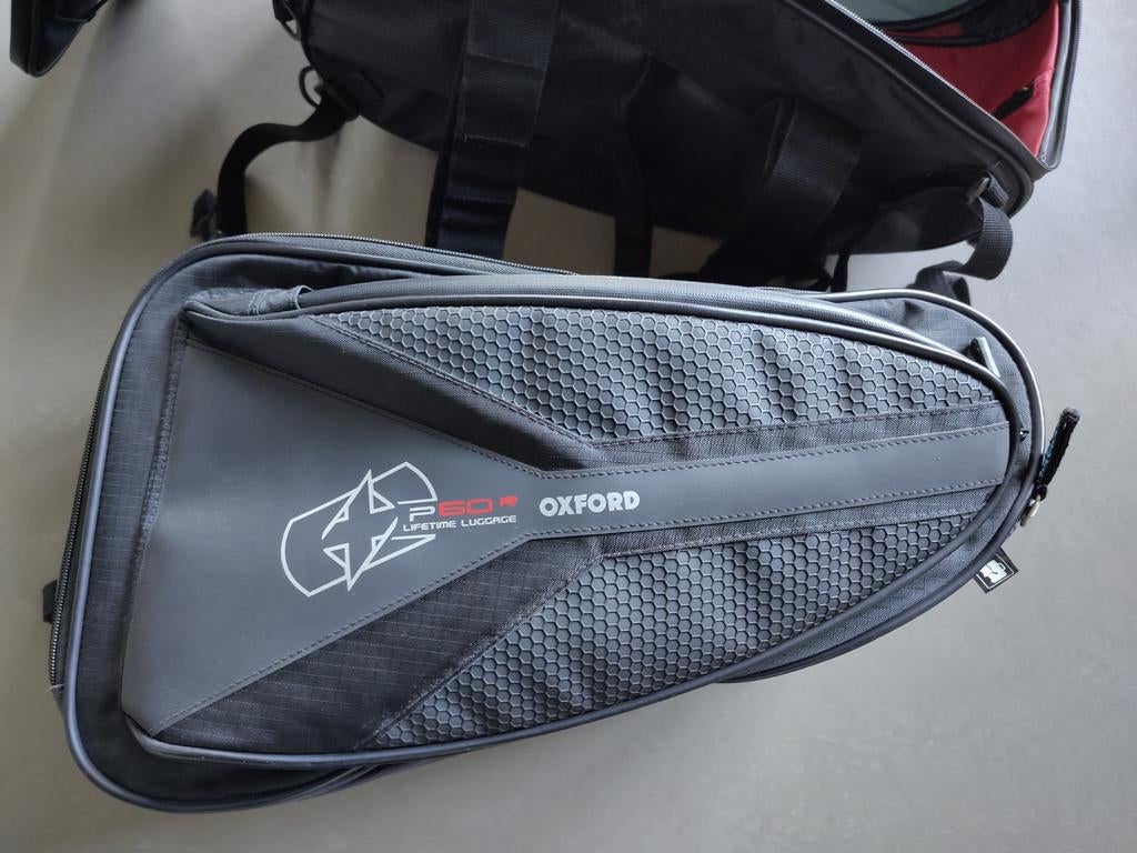 Oxford P60R zadeltassen motortassen advenure, Motoren, Ophalen of Verzenden, Gebruikt