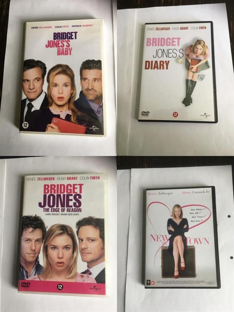 bridget jones 1 2 3 + extra dvd 1 t/m 3 trilogy, Alle leeftijden, Ophalen of Verzenden, Zo goed als nieuw, Romantische komedie