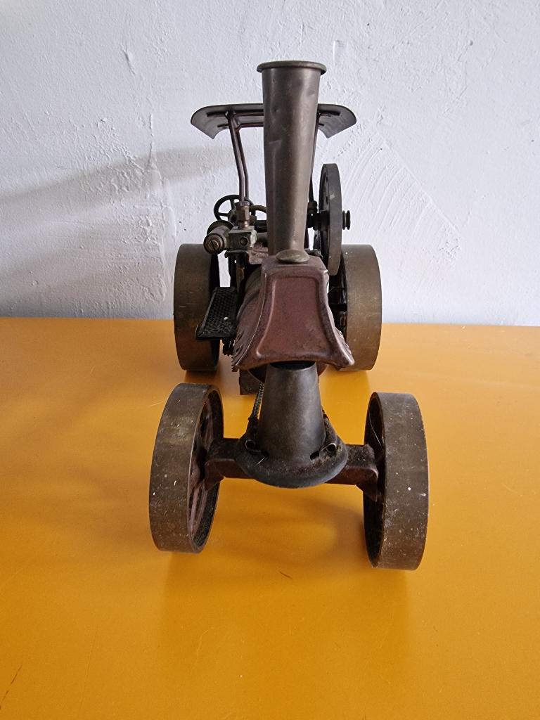 Prachtig messing Stoomwals en Stoomtrekker ( 2 stuks)werkend, Overige merken, Ophalen of Verzenden, Zo goed als nieuw, -
