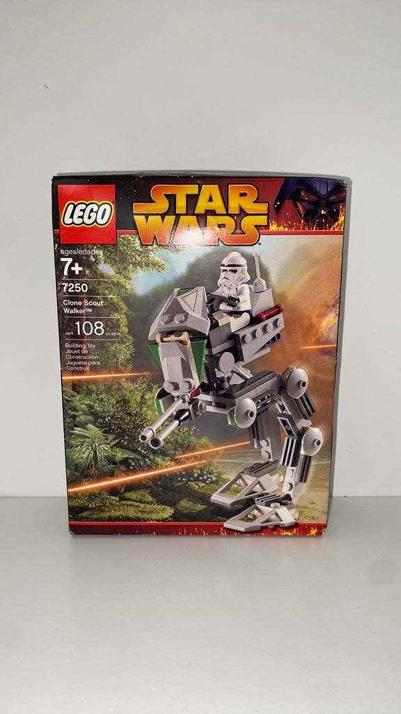 Lego StarWars 7250 Clone Scout Walker (Sealed!), Ophalen of Verzenden, Zo goed als nieuw, Actiefiguurtje