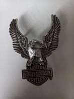 Vintage harley davidson badge, Ophalen of Verzenden, Gebruikt