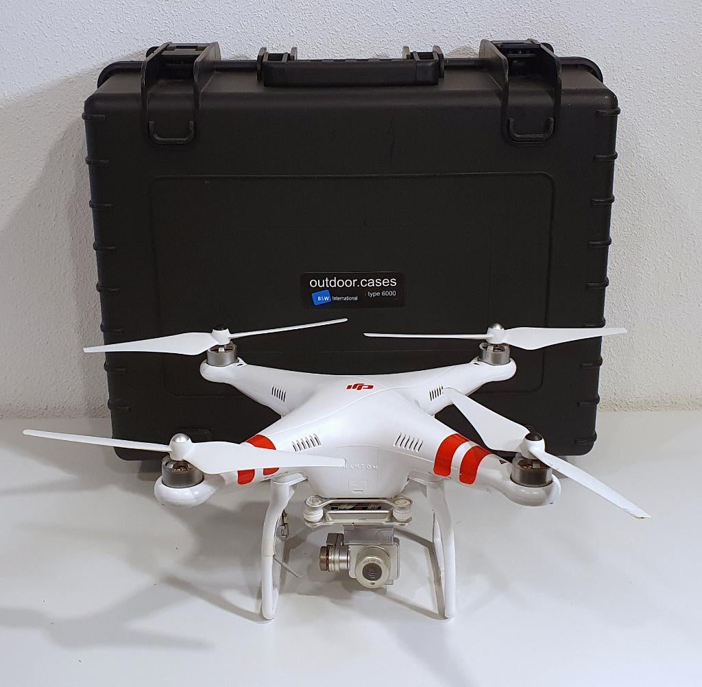 Drone DJI Phantom 2 Vision+ (“No Live Feed” Probleem), Cameradrone, Ophalen of Verzenden, S, S