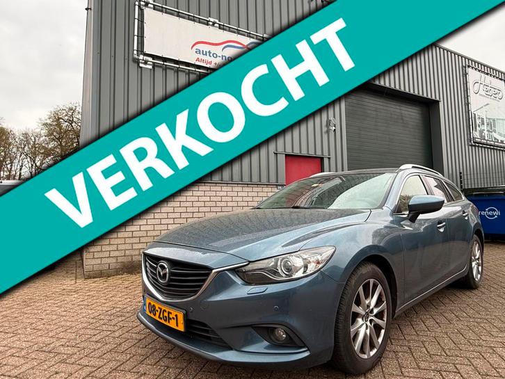Mazda 6 Sportbreak 2.0 TS+ Lease Pack, Auto's, Mazda, Bedrijf, 6 sportbreak, ABS, Airbags, Airconditioning, Alarm, Bluetooth, Boordcomputer