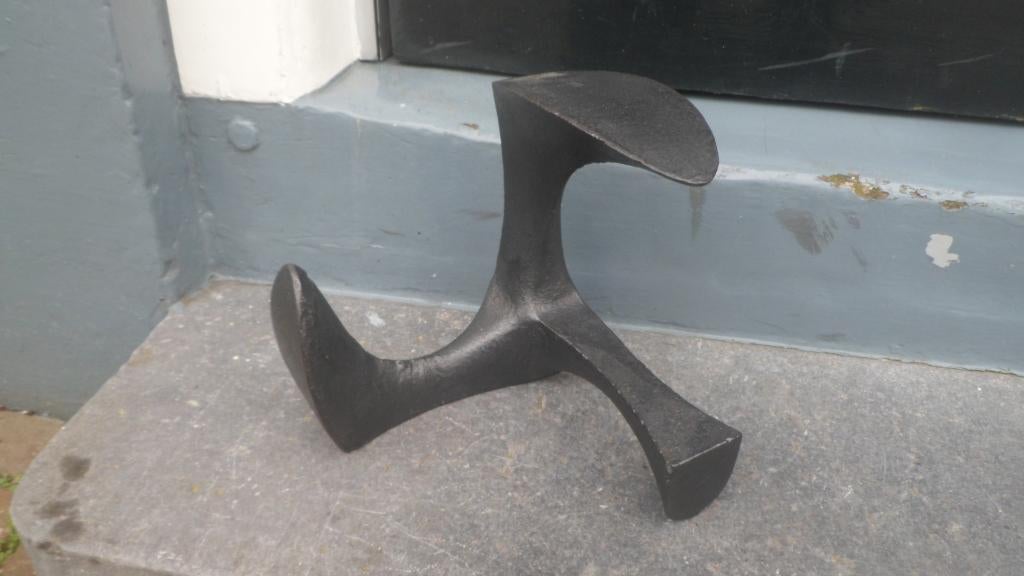 Vintage gietijzeren schoenleest leest voor schoenmaker 20 cm, Antiek en Kunst, Antiek | Gereedschap en Instrumenten, Ophalen of Verzenden