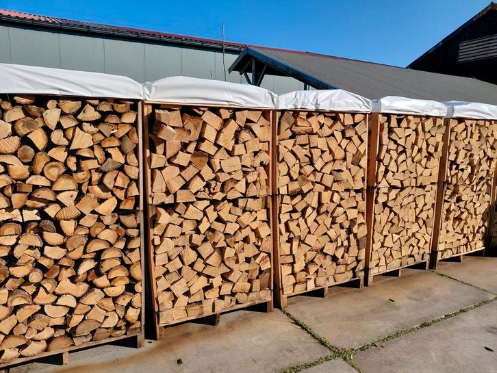 Eiken haardhout., Tuin en Terras, Haardhout, Minder dan 3 m³, Ophalen