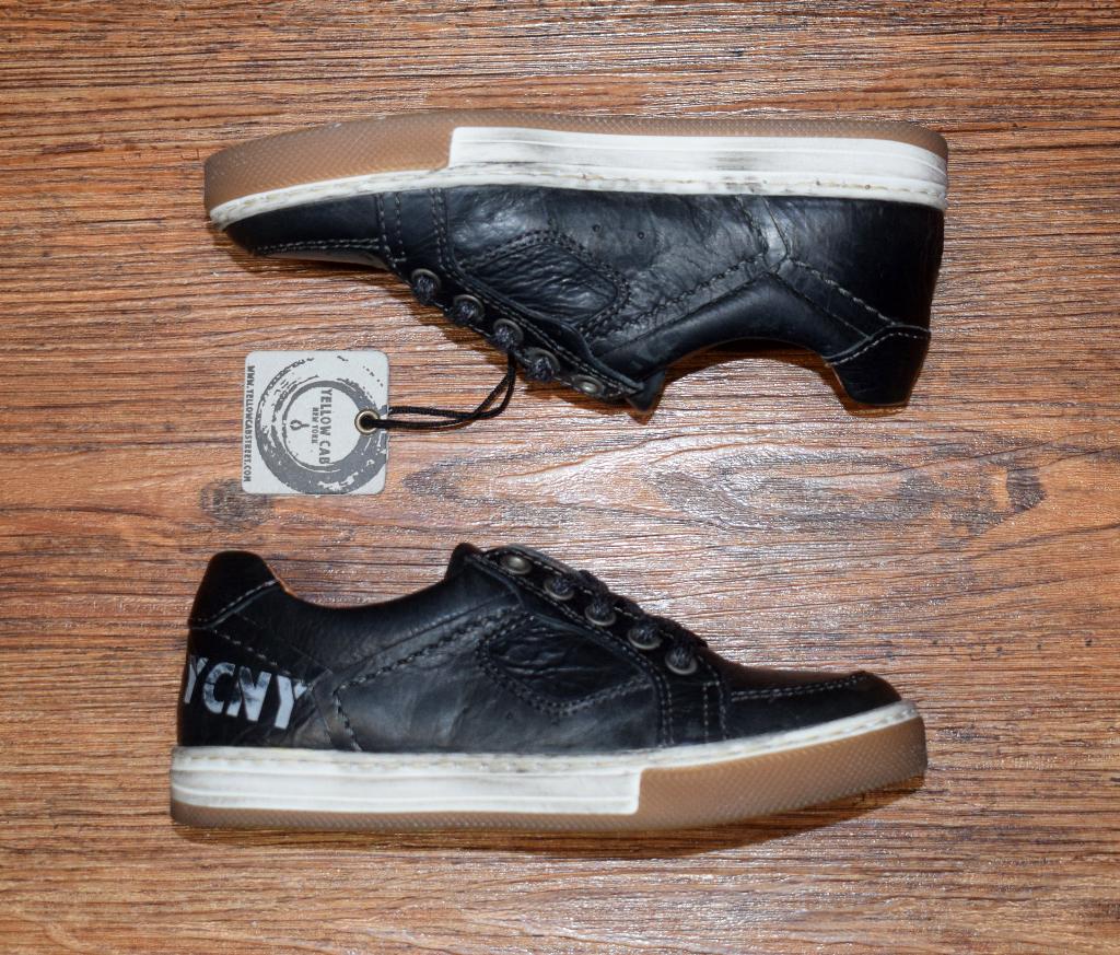 YELLOW CAB - zwart leren veterschoenen Jump - maat 31, Schoenen, Nieuw, Ophalen of Verzenden, Jongen