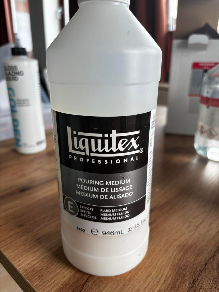 Grote bundel art mediums & vernissen - acryl/pouring, Hobby en Vrije tijd, Schilderen, Ophalen, Zo goed als nieuw, Overige typen