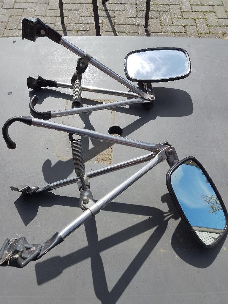 Spatbord spiegels caravan/aanhanger, Ophalen of Verzenden, Gebruikt, Audi
