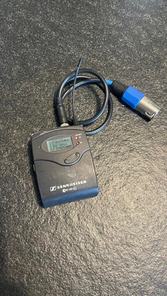 Sennheiser EW 100 G3 ontvanger, Muziek en Instrumenten, Microfoons, Ophalen of Verzenden, Gebruikt, Overige typen, Draadloos
