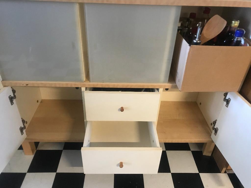 KAST, Ophalen of Verzenden, 25 tot 50 cm, Met deur(en), Glas