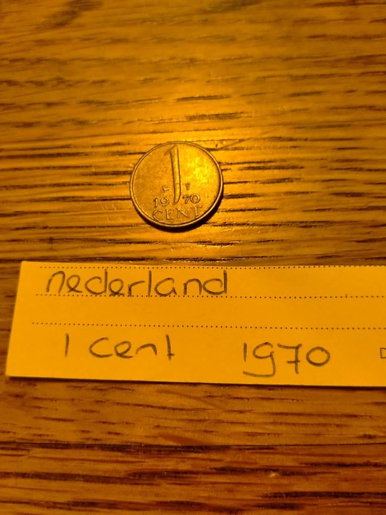 NL 1 Cent 1970 Juliana, Postzegels en Munten, Munten | Nederland, Verzenden, Koningin Juliana, 1 cent, Losse munt