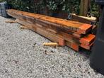 Houten balken grenen, Doe-het-zelf en Verbouw, Hout en Planken, Ophalen, Gebruikt, Grenen, Balk