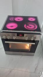 Siemens inbouw keramisch fornuis met heteluchtoven, Witgoed en Apparatuur, Fornuizen, Ophalen, Keramisch, 4 kookzones, Zo goed als nieuw