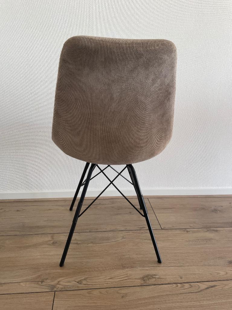 Eetkamerstoelen Beige, Ophalen, Gebruikt, Overige kleuren, Vier