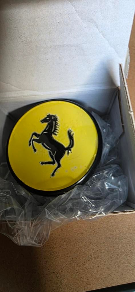 Officiële Ferrari F430 Naafkappen - Set van 4, Ophalen of Verzenden, Gebruikt