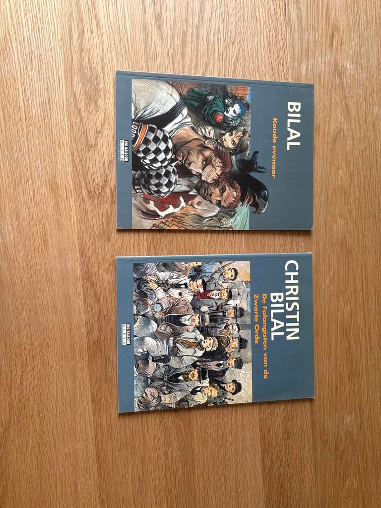 Bilal - Koude Evenaar & De Falangisten van de Zwarte Orde, Meerdere stripboeken, Ophalen of Verzenden, Gelezen