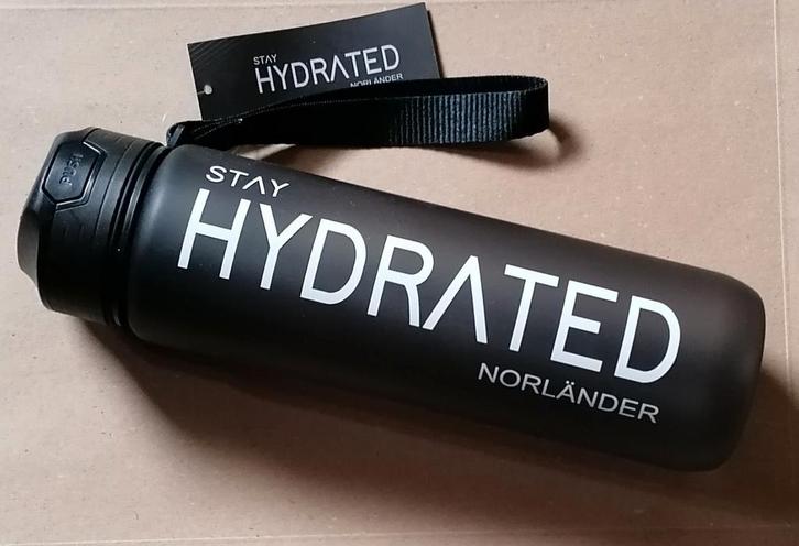 Bidon waterfles, Sport en Fitness, Bidons, Nieuw, Ophalen