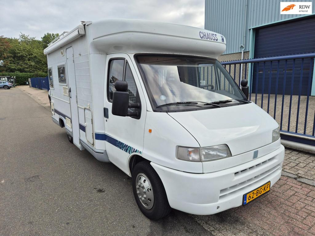 Fiat Ducato 230 Chausson Camper *188.978 KM* VASTE MEENEEM P, Integraal, Bedrijf, Fiat, Luifel