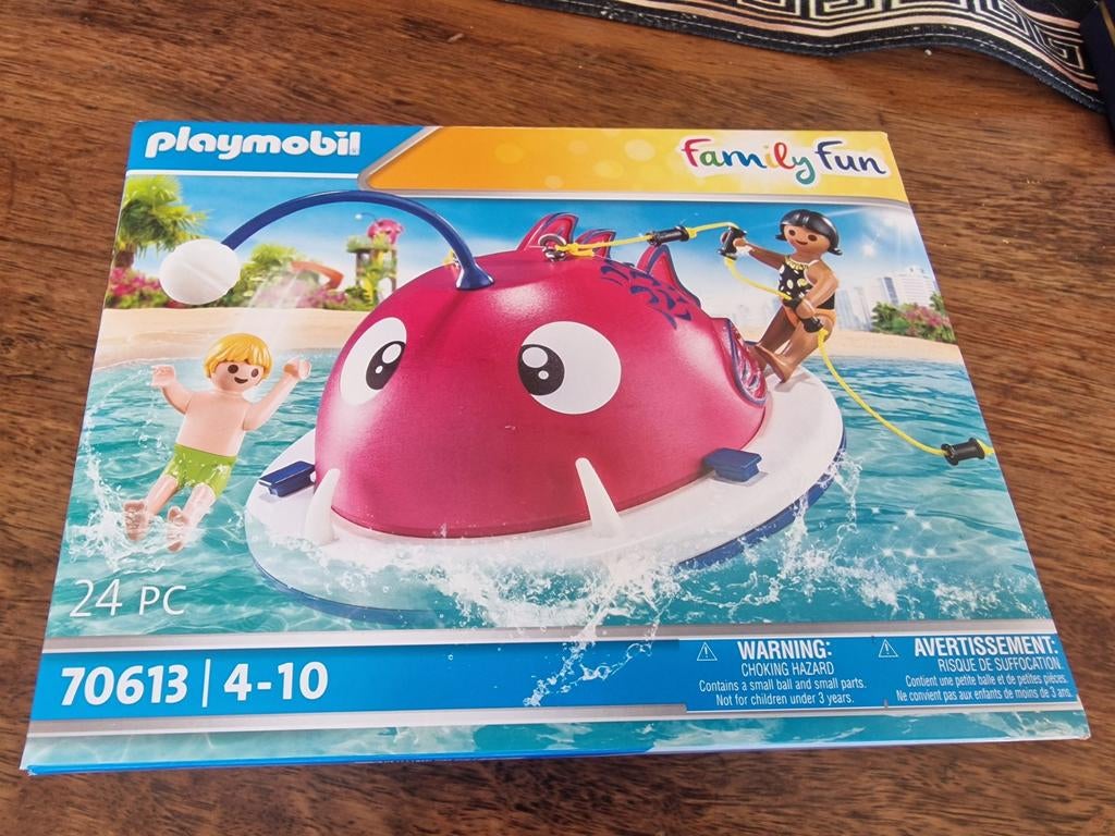 Playmobil Family Fun 70613 Vissenboot met figuren, Kinderen en Baby's, Speelgoed | Playmobil, Ophalen of Verzenden, Nieuw, Complete set