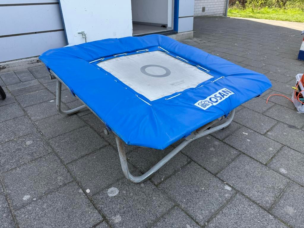 Bosan springtrampoline - Ideaal voor training en plezier, Ophalen, Gebruikt, Maat 36 t/m 42, Blauw