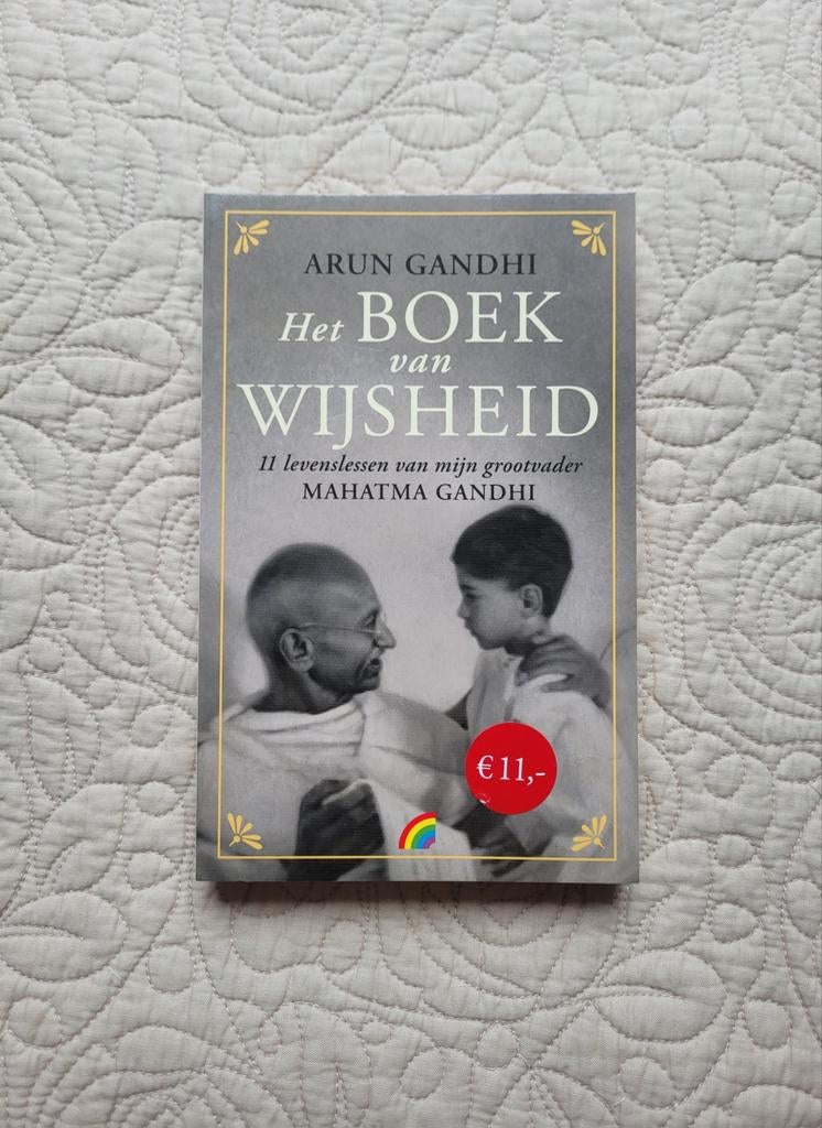 Arun Gandhi - Het boek van wijsheid, Ophalen of Verzenden, Zo goed als nieuw, Arun Gandhi