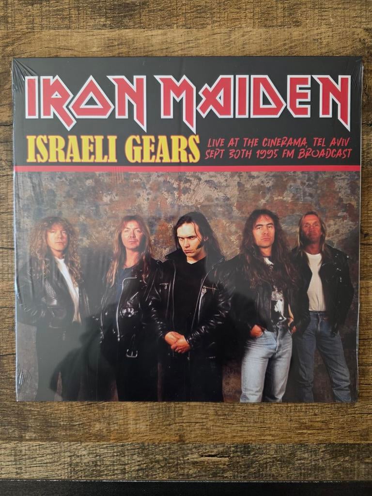 Iron Maiden - Israeli Gears (Live 1995) LP, Cd's en Dvd's, Vinyl | Hardrock en Metal, Ophalen of Verzenden, Nieuw in verpakking