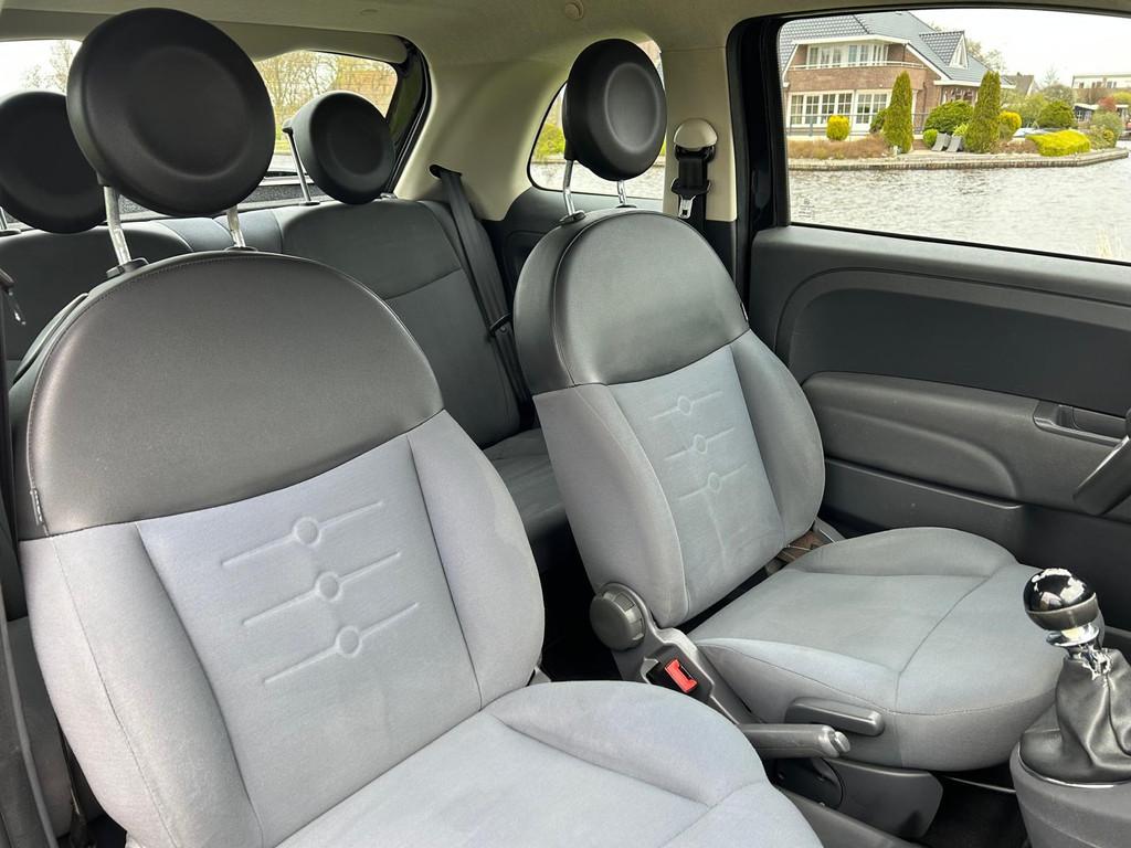 Fiat 500 1.2 4-Cillinder Pop Airco / Lichtmetalen velgen / P, Auto's, Voorwielaandrijving, Euro 5, Stof, Gebruikt