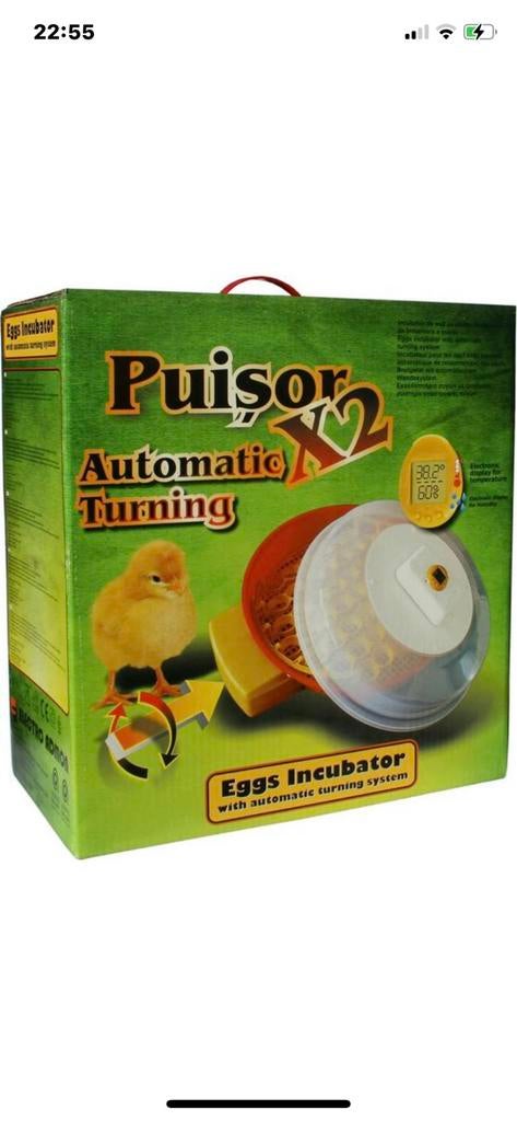 Automatische broedmachine 51 eieren