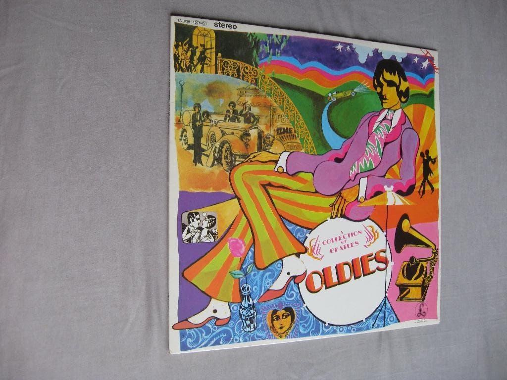 LP A Collection of Beatles Oldies (LP is krasvrij en recht), Ophalen, Zo goed als nieuw, 12 inch