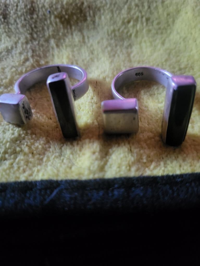 Georg Jensen ringen 926 zilver, Ophalen of Verzenden, Zilver, Zilver, Dame of Heer