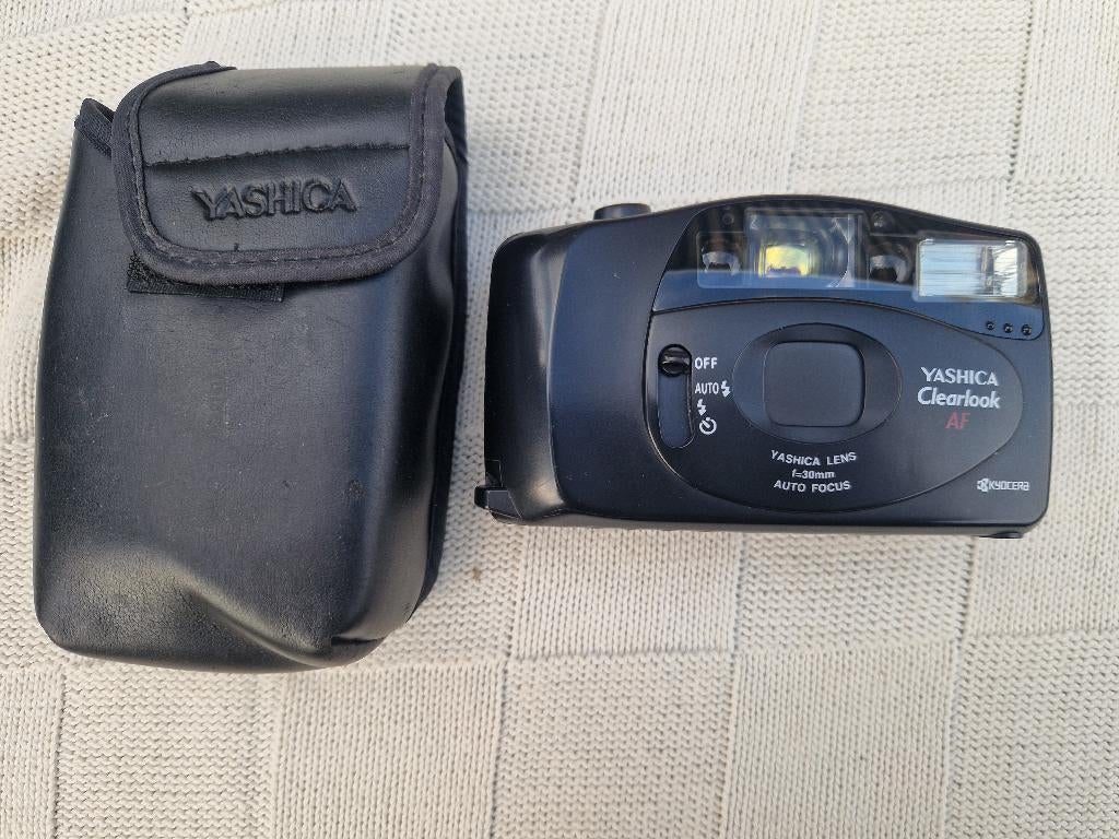 Yashica clearlook af camera vintage 35mm, Ophalen of Verzenden, Gebruikt, Compact, Overige Merken