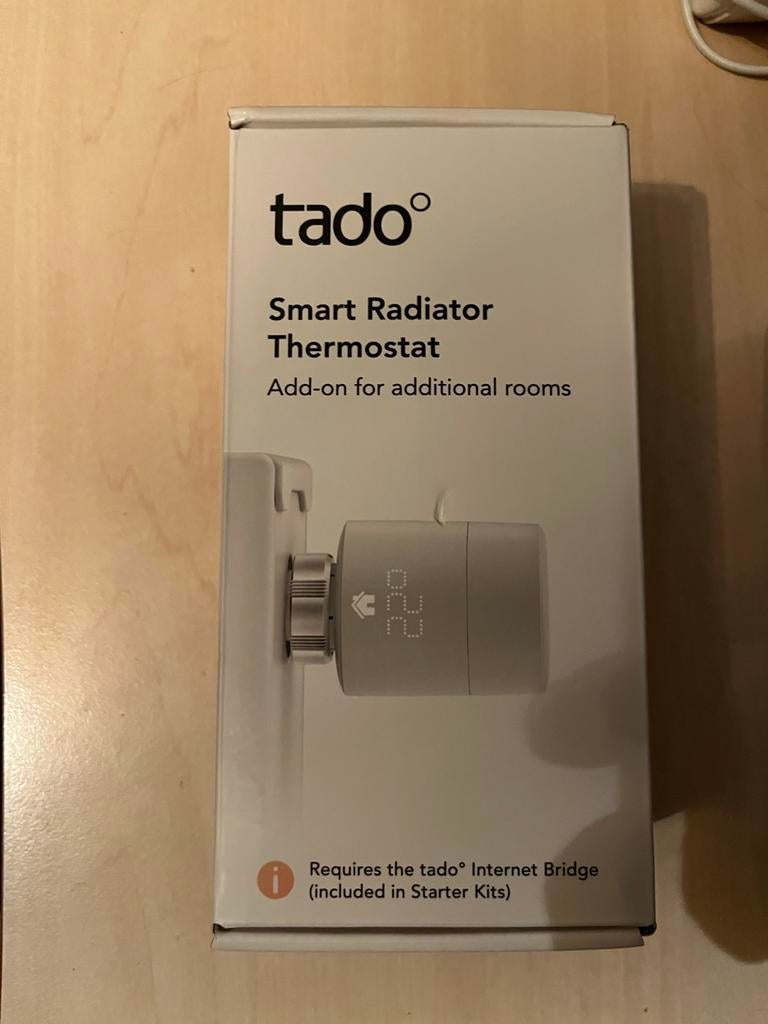 Tado Slimme Radiator Thermostaat - Nieuw in doos, Ophalen of Verzenden, Slimme thermostaat, Nieuw