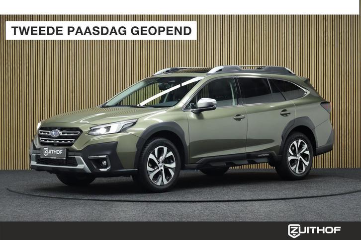 Subaru Outback 2.5i Premium | Navigatie | Lederen interieur, Auto's, Subaru, Bedrijf, Te koop, Outback, 4x4, ABS, Achteruitrijcamera