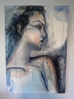 Hedendaags portret in gemengde technieken - M. Dupont, Ophalen