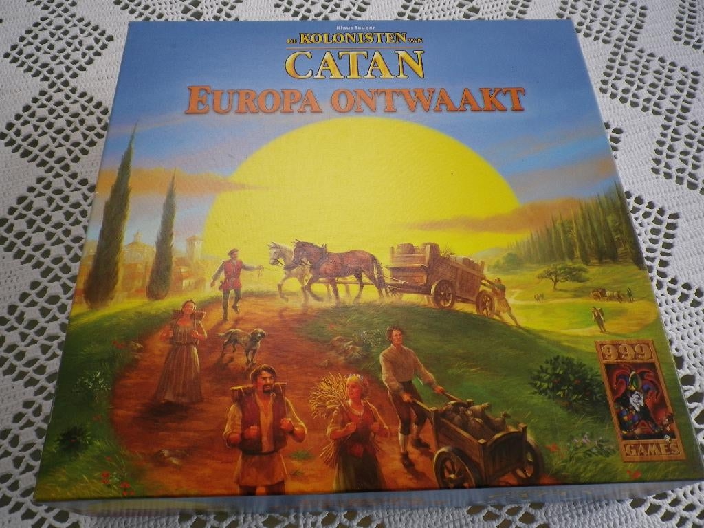 Kolonisten van Catan Europa ontwaakt, Ophalen of Verzenden, Zo goed als nieuw, 999 Games