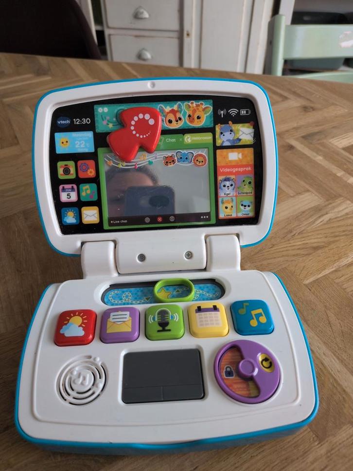 VTech Baby Laptop - Interactief Speelgoed voor Peuters, Kinderen en Baby's, Speelgoed | Vtech, Gebruikt, 6 maanden tot 2 jaar