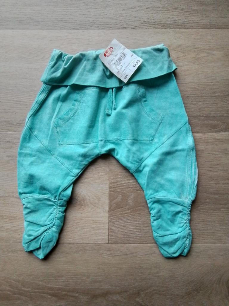 Nieuw zachtgroen broekje mt 104, Kinderen en Baby's, Kinderkleding | Maat 104, Broek, Meisje, D-Zine, Nieuw