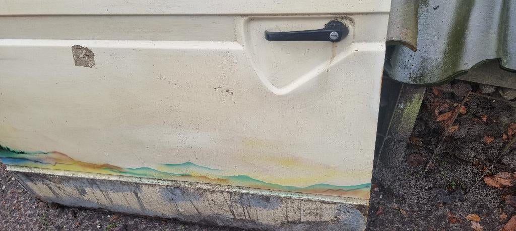 Schuifdeur 1982 met werk volkswagen t3 bus, Auto-onderdelen, Ophalen, Volkswagen, Bumper