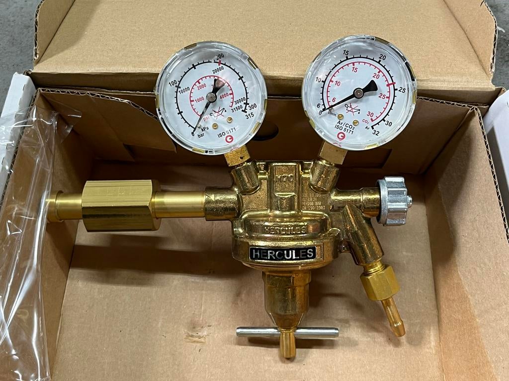 Hercules Ar/CO2-reduceerventiel, Ophalen of Verzenden, Nieuw, Overige typen