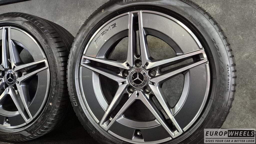 18 inch Mercedes C klasse W206 AMG zomerbanden S206, 18 inch, Gebruikt, -, -