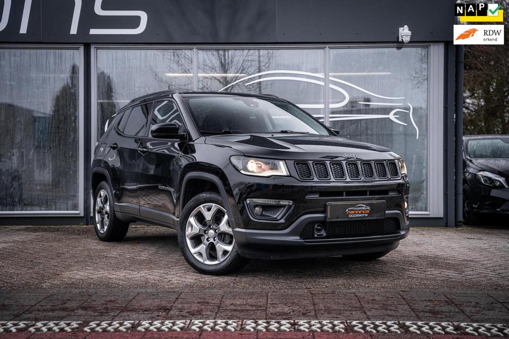 Jeep Compass 1.4 MultiAir Limited 4x4|Trekh|Carplay|Stoel/St, Auto's, Jeep, Automaat, 450 kg, Gebruikt, 4 cilinders