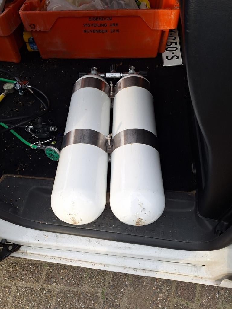 Dubbel 12 d12, Watersport en Boten, Ophalen, Gebruikt, Duikfles